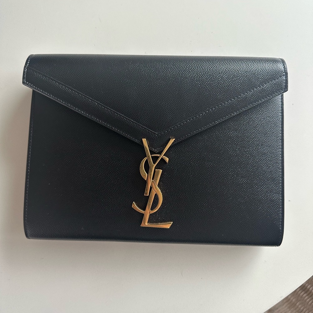 YSL chained wallet clutch